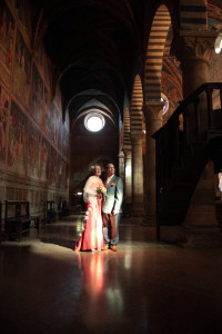La luce del Duomo di San Gimignano